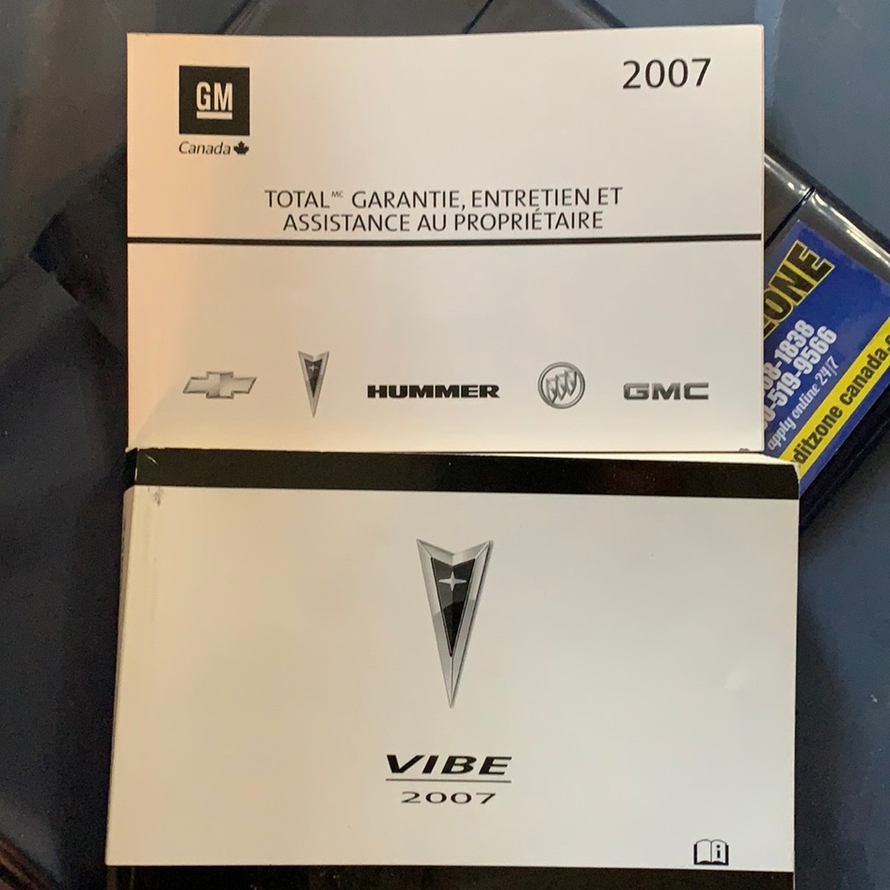 2007 Pontiac vibe manual